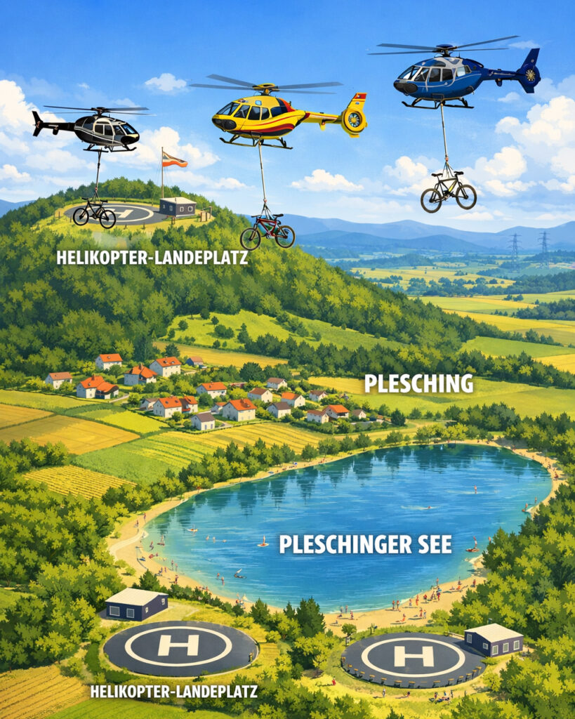 Plan Heli-Biking Pfenningberg-Trails UpperTrails