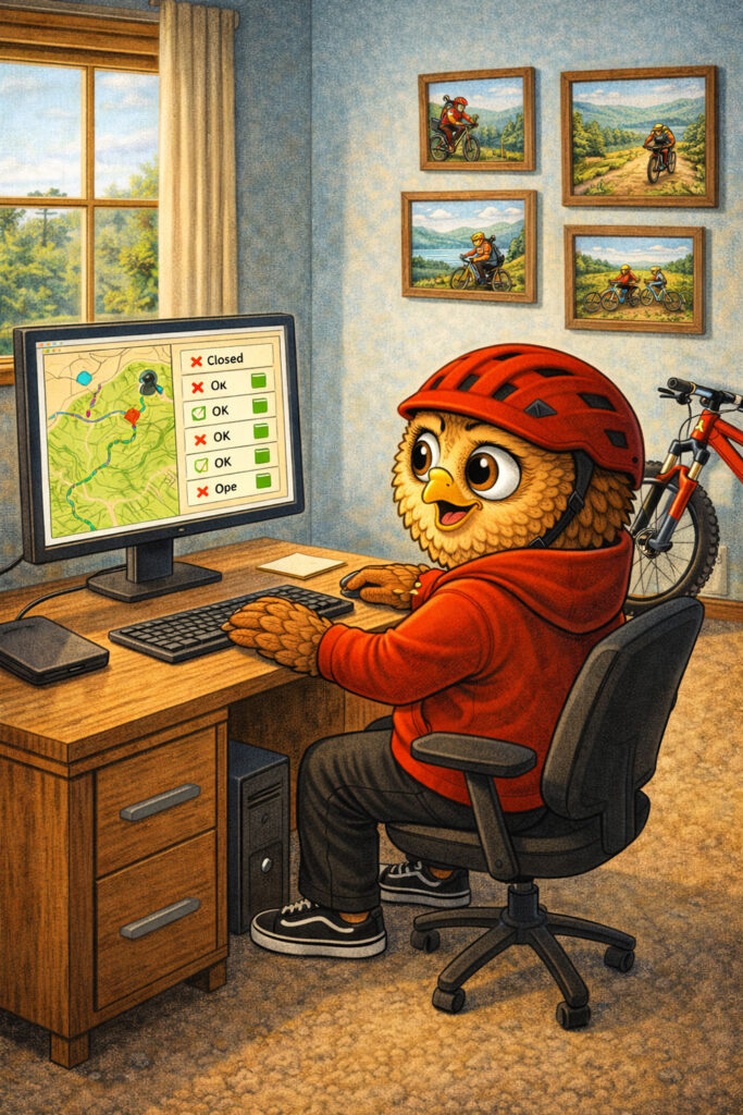 UpperHoot - Trailsperren Information