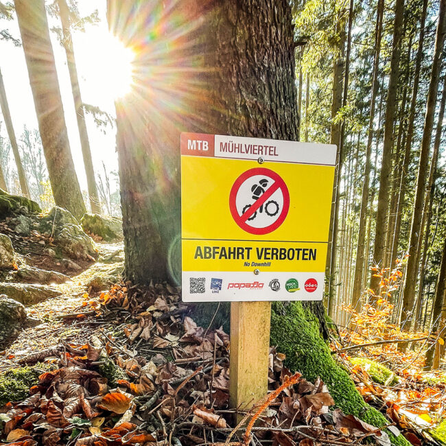 Sperre Zufahrt Pfenningberg Straße via Predigtstuhl Plesching