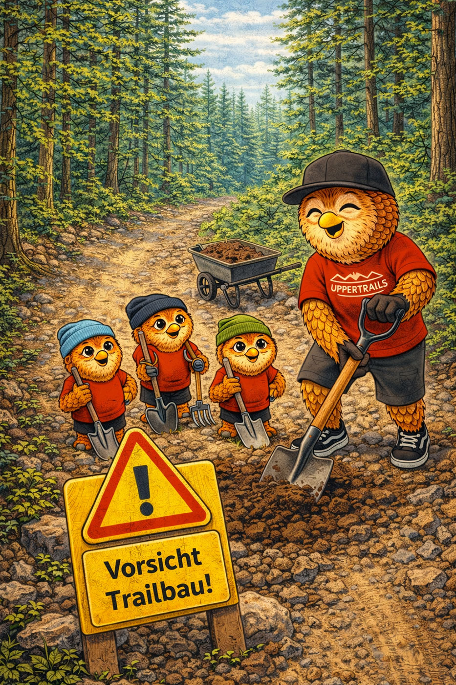 UpperHoot Trailbauer Respekt