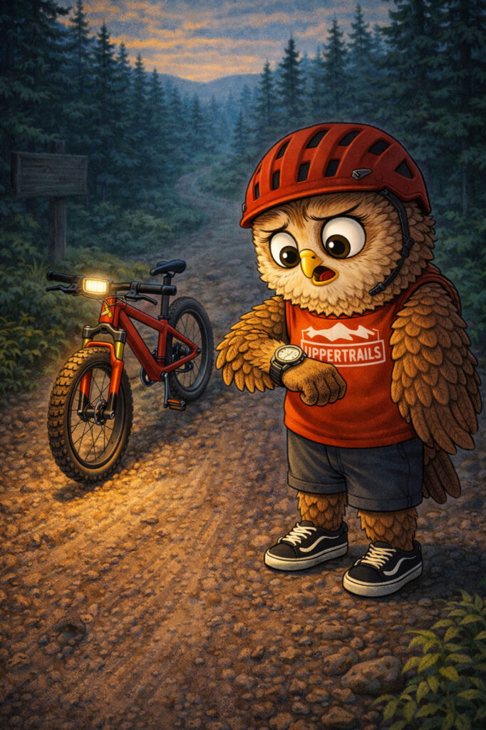 UpperHoot Nachtfahrten Trails